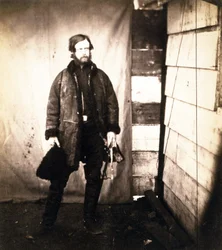 Kapitän Alexander Leslie-Melville von den Grenadier Guards, ca. 1855